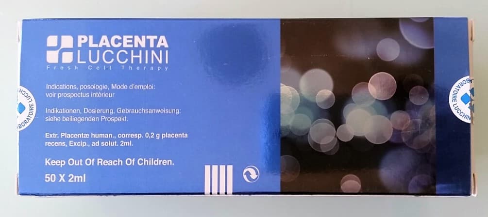 LUCCHINI HUMAN PLACENTA 10 ampoules — image 3