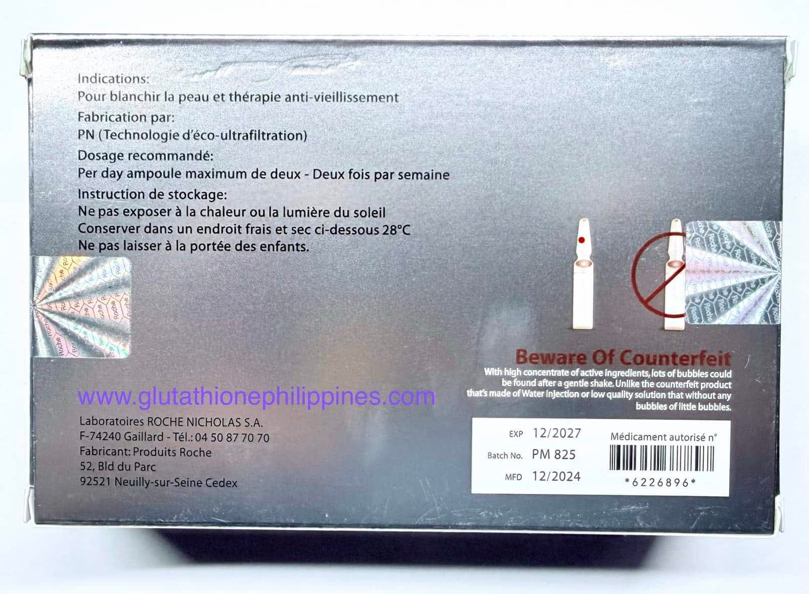 LAROSCORBINE PLATINUM E-UF PN 12AMPOULES BY ROCHE FRANCE — image 4