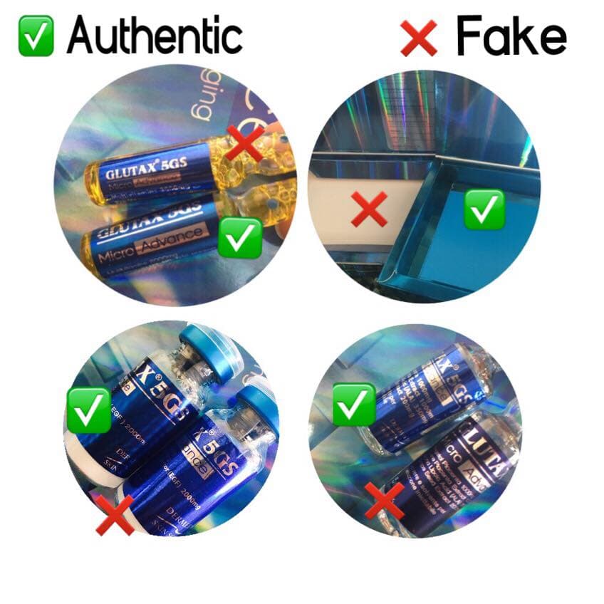 BEWARE ON FAKE GLUTAX 5GS MICRO ADVANCE !!! — image 3