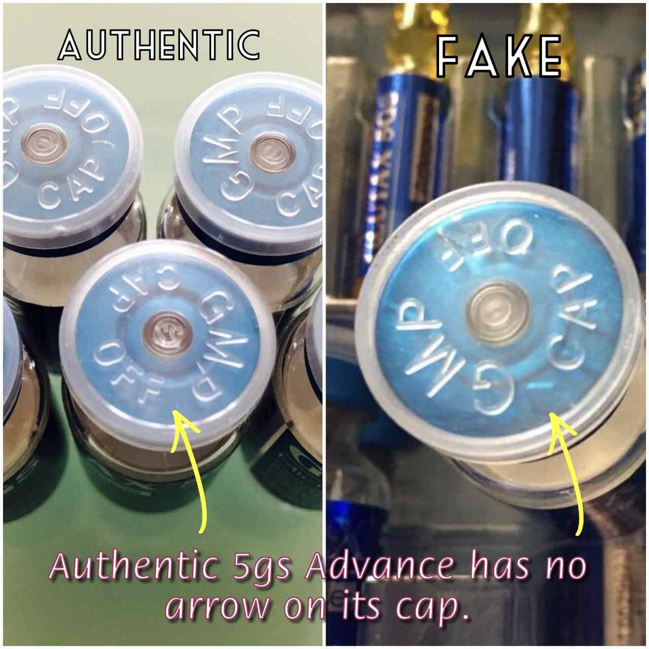 BEWARE ON FAKE GLUTAX 5GS MICRO ADVANCE !!! — image 4
